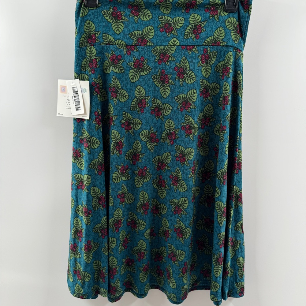 LuLaRoe Azure Skirt NWT – Women’s Small Turquoise Floral